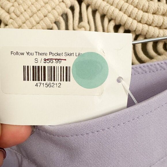 Mable Lilac “Follow You There” Pocket Mini Skirt Women’s Size Small NWT - Picture 2 of 7